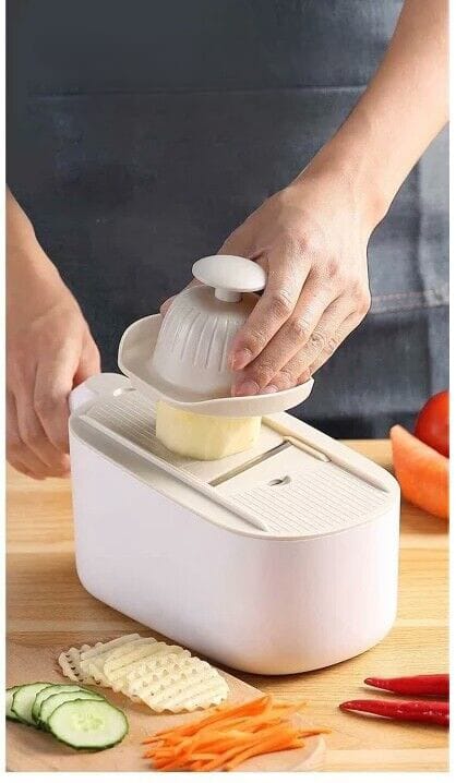 قطاعة و مبشره للخضروات  و الفواكه ايكوكو 10*1 متعدده الوظائف مع صفايه  و يد لسهوله الاستخدام