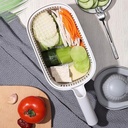 قطاعة و مبشره للخضروات  و الفواكه ايكوكو 10*1 متعدده الوظائف مع صفايه  و يد لسهوله الاستخدام