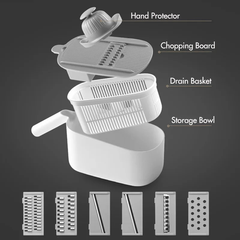 قطاعة و مبشره للخضروات  و الفواكه ايكوكو 10*1 متعدده الوظائف مع صفايه  و يد لسهوله الاستخدام