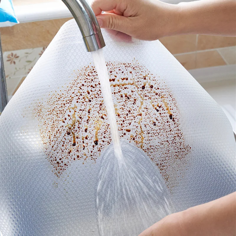 رول بطانة شفاف 3 متر وتربروف للأرفف والأدراج مانع للانزلاق قابل للقص والغسل