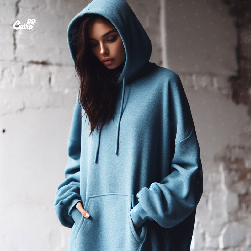 Better Things Are Coming هودي اوفر سايز قطن بكابيشو باللون الازرق للرجال والنساء