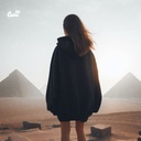 للرجال و النساء Be a New Icon هودي اوفر سايز قطن بكابيشو باللون الاسود