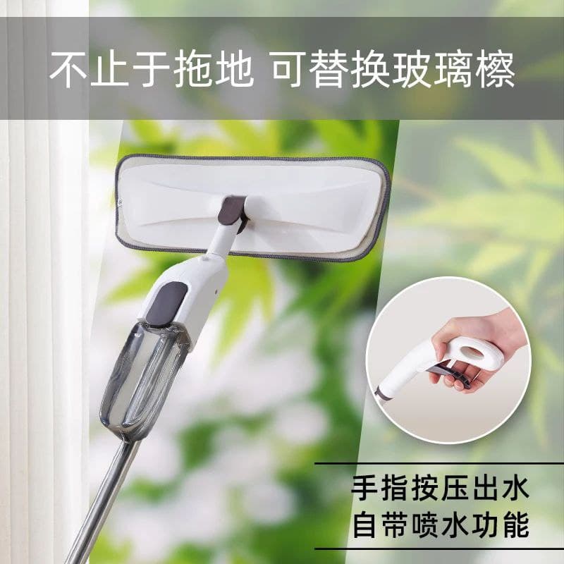 مساحة الأرضيات والباركيه ببخاخ مياه وأربع غيارات لتلميع سهل وسريع