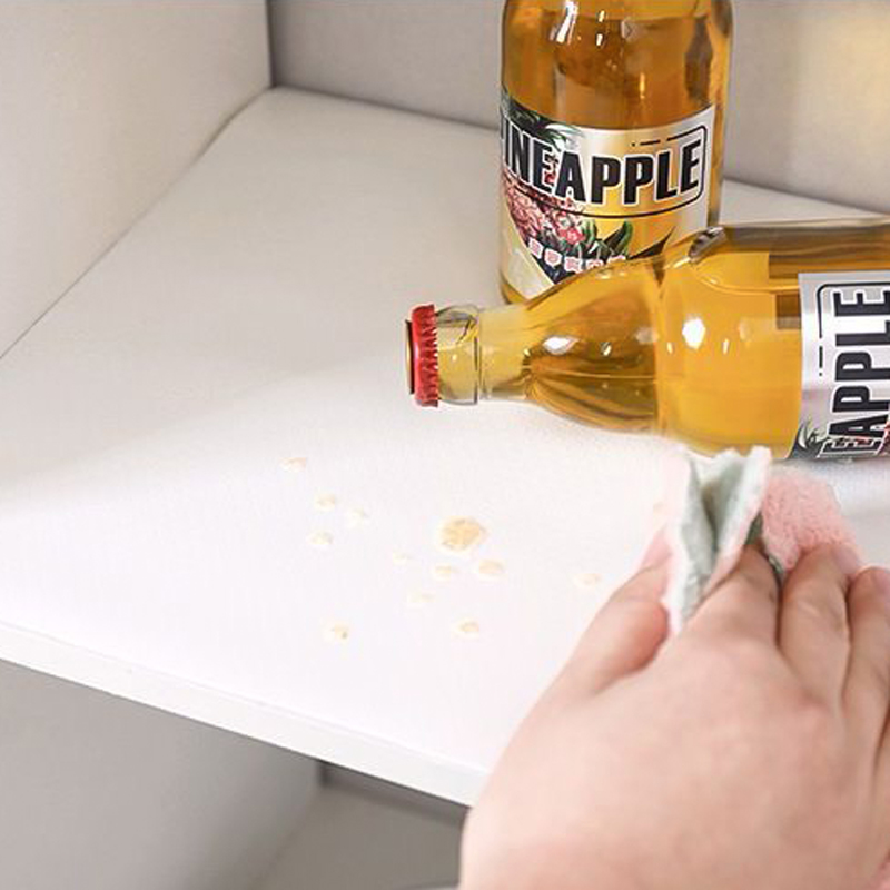 رول بطانة وتربروف مانع للأنزلاق 10 متر لأرفف وأدراج الدواليب والثلاجات قابل للقص والغسيل