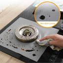 بديل فويل البوتجاز ووتر بروف مقامة للاشتعال لحماية سطح البوتجاز من بواقي الطعام غير لاصق - قطعتين