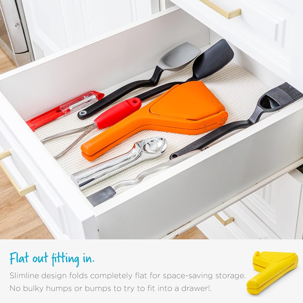 عصارة برتقان بلاستيك يدوية بمقبض قابل للطي سهل الاستخدام لعصر البرتقان والليمون والتفاح والفراولة