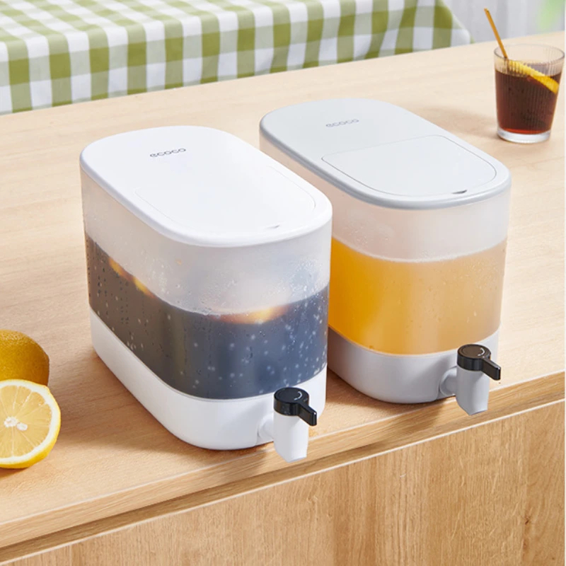 ديسبنسر عصائر 4 لتر بغطاء محكم الغلق وحنفية لسهولة الأستخدام من ايكوكو