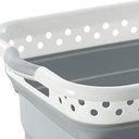 طبق الغسيل من السيليكون القابل للطي