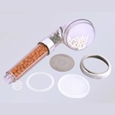 سماعة دش لضغط المياه الضعيفة وفلتر الحبيبات