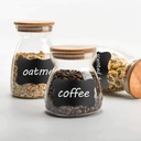 رول استيكر كتابة بقلم لتحديد وتصنيف برطمانات البقوليات والتوابل قابل للقص