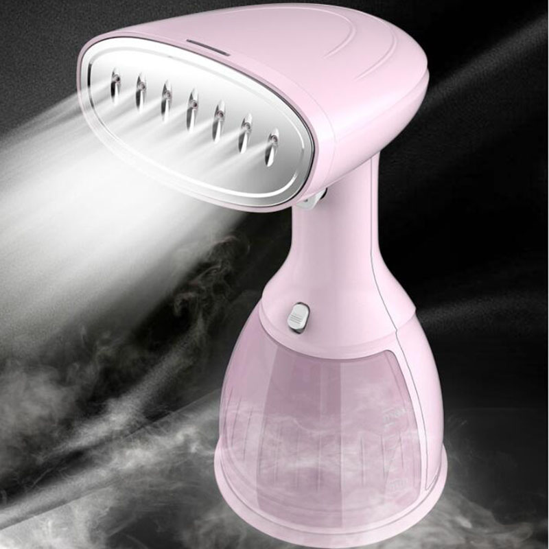 مكواة بخارعملية محمولة باليد تعمل بفيشة خفيفة الوزن للسفر و المنزل 1500 واط