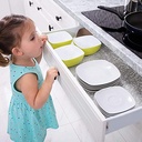 رول استيكر فويل لاصق ملمس محبب مقاوم للنيران