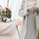 لمامة وبر ميني 2 في 1 لإزالة الوبر والشعر بسهولة من الملابس والمفروشات مع ميدالية للتعليق