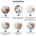 جهاز تعقيم تواليت بالاشعة فوق البنفسجية لازالة الروائح الكريهة وتطهير الجراثيم يعمل بالشحن بيو اس بي