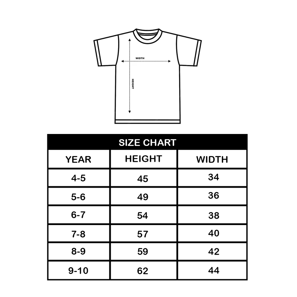 Hearts تيشيرت اطفال قطن باللون الأبيض