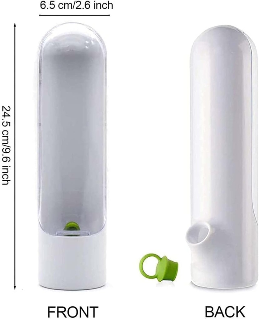 حافظة اعشاب من البلاستيك لتخزين وحفظ البقدونس والكزبرة والنعناع