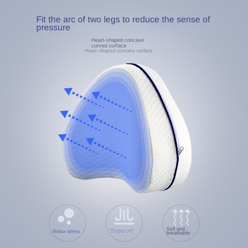 مخدة ساق اسفنجية لتصحيح وضع الركبة والعظام والمساعدة علي الاسترخاء اثناء النوم