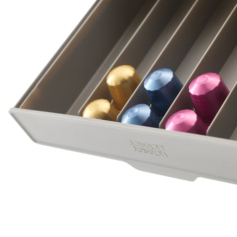 اندر شيلف منظم لكبسولات القهوة 6 خانات