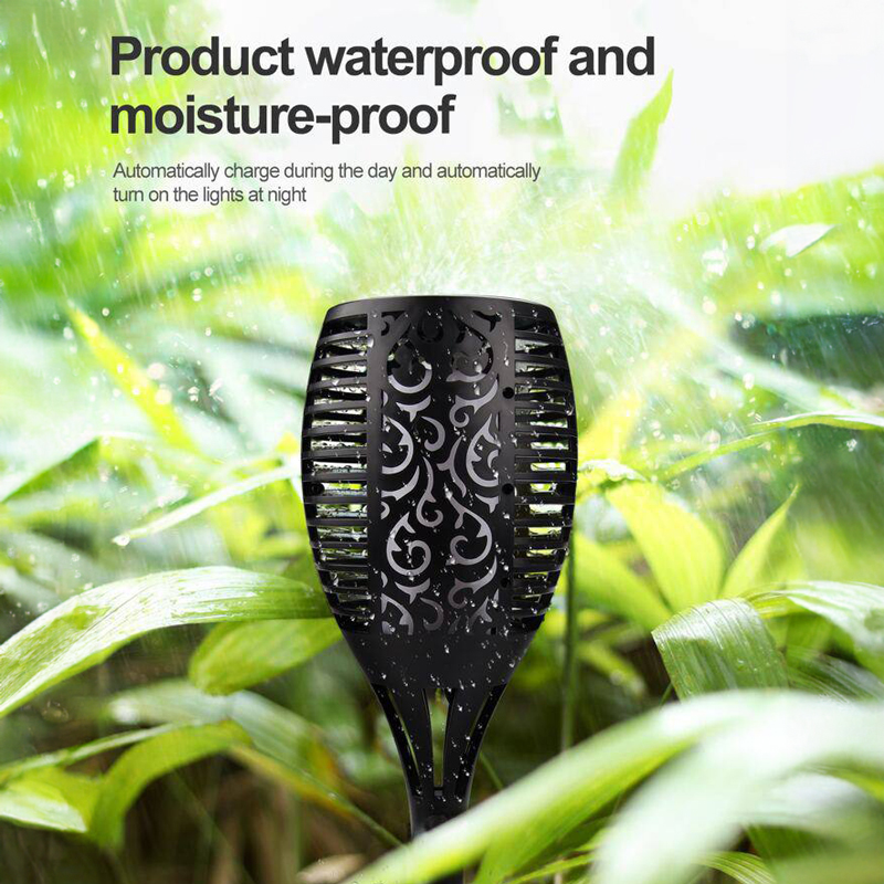كشاف شعلة سينسور يعمل بالطاقة الشمسية لاضاءة الحدائق 3 واط