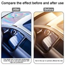 شماسة سيارة ليزر عاكسة للشمس من الاشعة الفوق البنفسجية قابل للطي