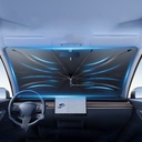 شماسة سيارة ليزر عاكسة للشمس من الاشعة الفوق البنفسجية قابل للطي