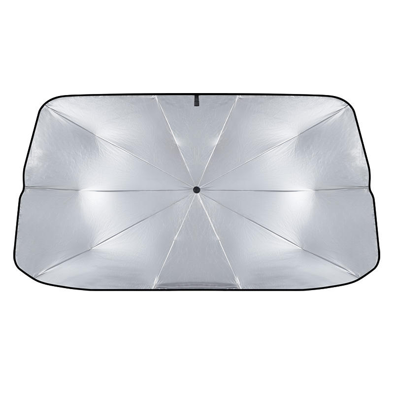 شماسة سيارة لحماية زجاج السيارة من أشعة الشمس الفوق البنفسجية قابل للطي