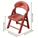بمسند ظهر قابل للطي PP بلاستيك كرسي أطفال