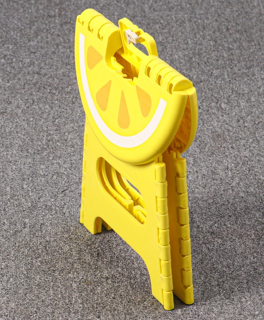 كرسي أطفال شكل ليمونة قابل للطي بيد لسهولة حمله