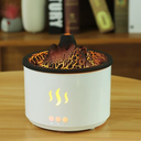 فواحة مضيئة علي شكل لهب بركاني لتعطير وترطيب المنزل بخزان 300 ملي