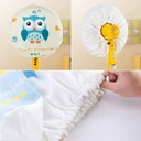 غطاء وحامي المروحة وتربروف ديزني للحفاظ عليها أثناء التخزين من التراب