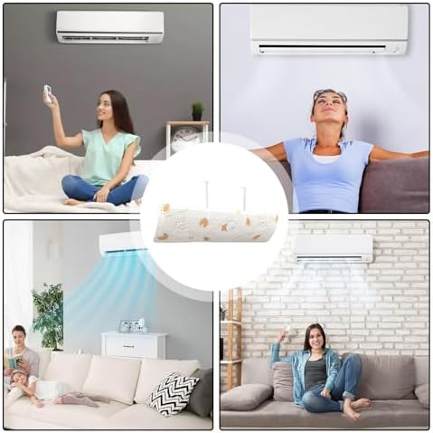 موزع هواء التكييف أثناء النوم لتشتيت و تغير اتجاه الهواء