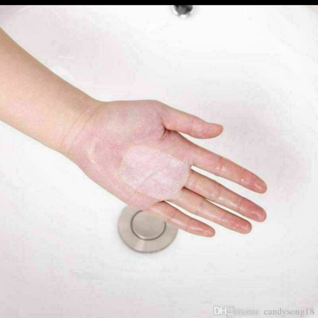 صابون يد ورق للإستعمال خارج المنزل والحفاظ على نظافة اليد