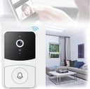 جرس باب لاسلكي مع كاميرا مراقبة عن بعد يعمل بالواي فاي لامان المنزل