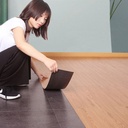 بديل الباركية الاصق مقاس 7.5 * 45 سم لتجديد ديكور المنزل باللون البني الفاتح