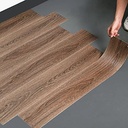 بديل الباركية الاصق مقاس 7.5 * 45 سم لتجديد ديكور المنزل باللون البني الفاتح