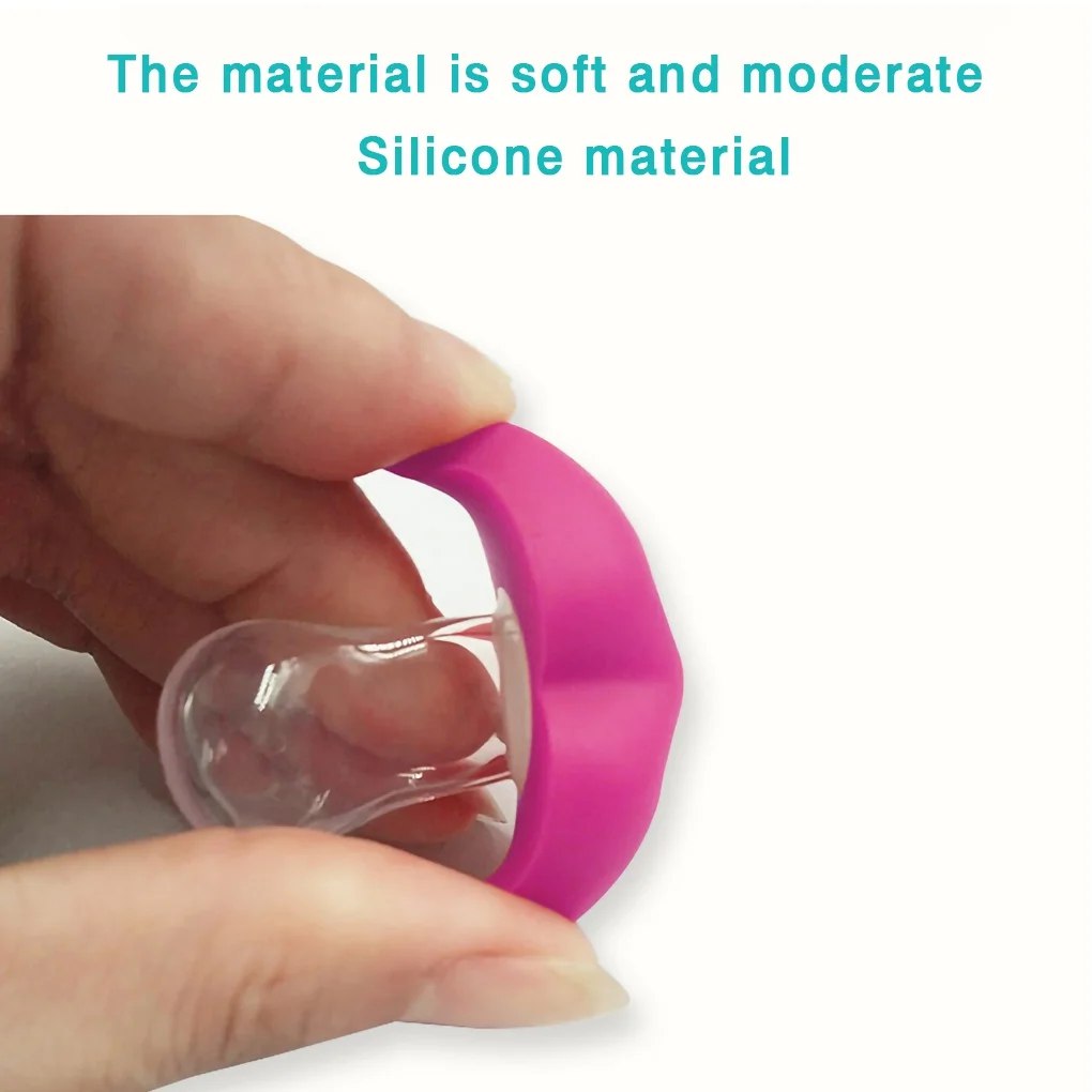 سكاتة ( تيتينا ) اطفال شكل شفايف من السيليكون الامن علي الاطفال