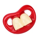 سكاتة ( تيتينا ) اطفال شكل أسنان من السيليكون الامن علي الاطفال