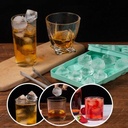 قالب ثلج سيليكون ثري دي شكل وردة وكرستالة لعمل الحلويات والقهوة المثلجة