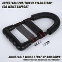 اداة لتمرين وتقوية قبضة اليد و المعصم قابل للتعديل