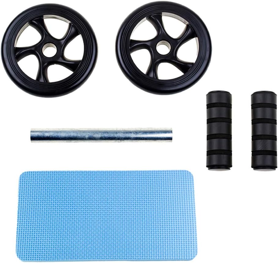 اداة تمرين وشد وتنحيف عضلات البطن مع سجادة لحماية الركبة