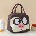 شنطة حرارية بيد مبطنة فويل لحفظ حرارة الطعام والمشروبات