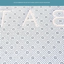 دواسة حمام وبانيو من القطيفة الناعمة محفورة بكلمة مانعة للانزلاق