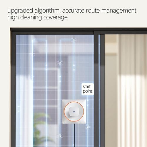 روبوت منظف للشبابيك والزجاج بريموت كنترول