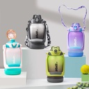 زجاجة مياة 1500 ملي بشاليموه لشرب المياة والعصائر الفريش