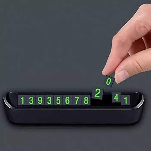 بطاقة عرض رقم الموبايل للطوارئ اثاء ركن السيارة