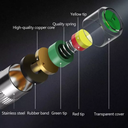 مستشعر ضغط هواء اطارات السيارات والدراجات النارية والاسكوتر 4 قطع