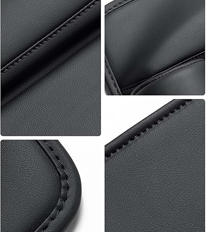 حامل ومنظم جوانب مقعد السيارة من الجلد