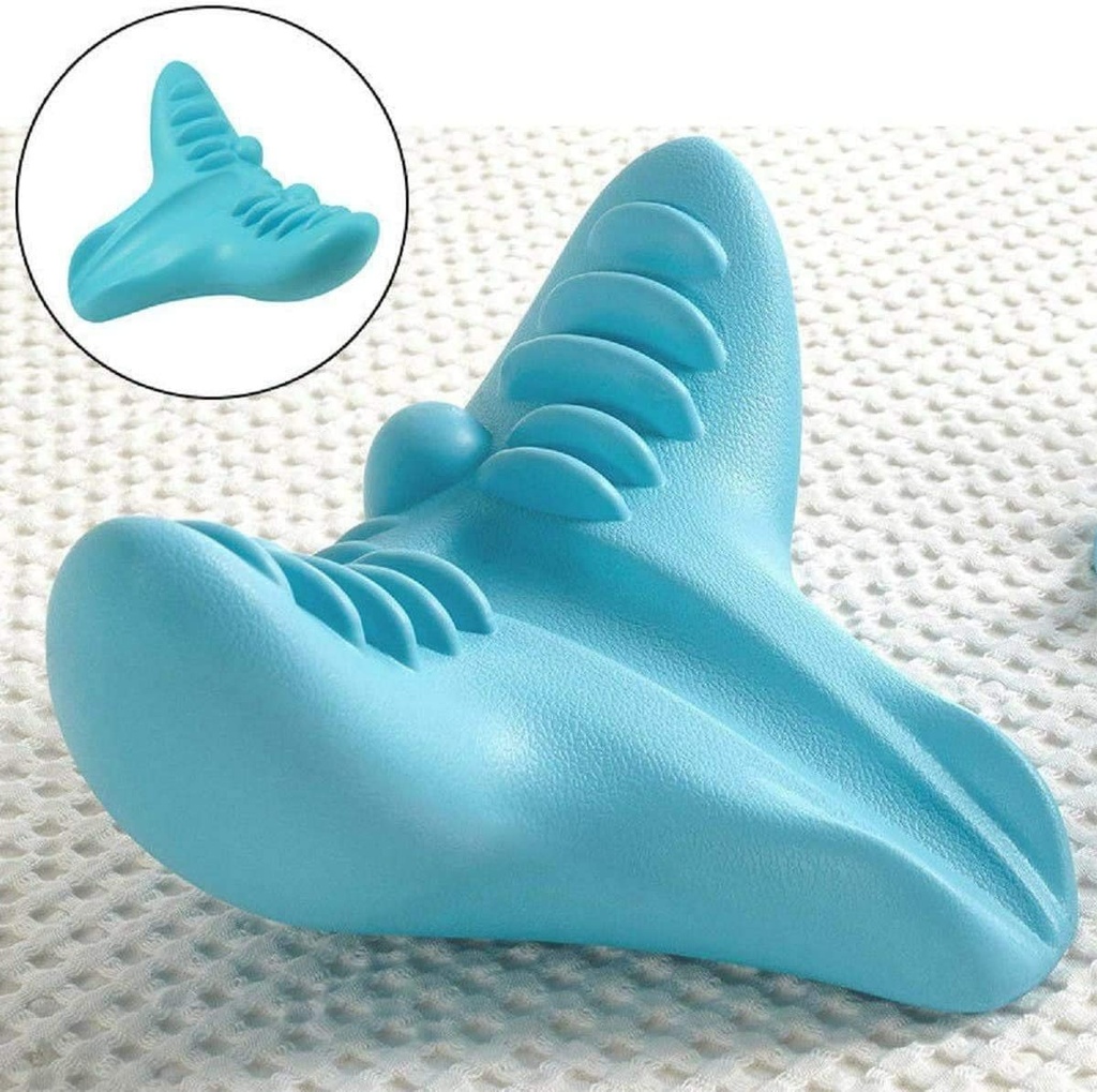 وسادة تدليك الرقبة والكتف بالضغط الجاذبي بتصميم مريح للاسترخاء