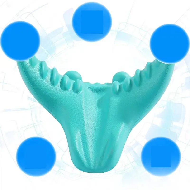 وسادة تدليك الرقبة والكتف بالضغط الجاذبي بتصميم مريح للاسترخاء