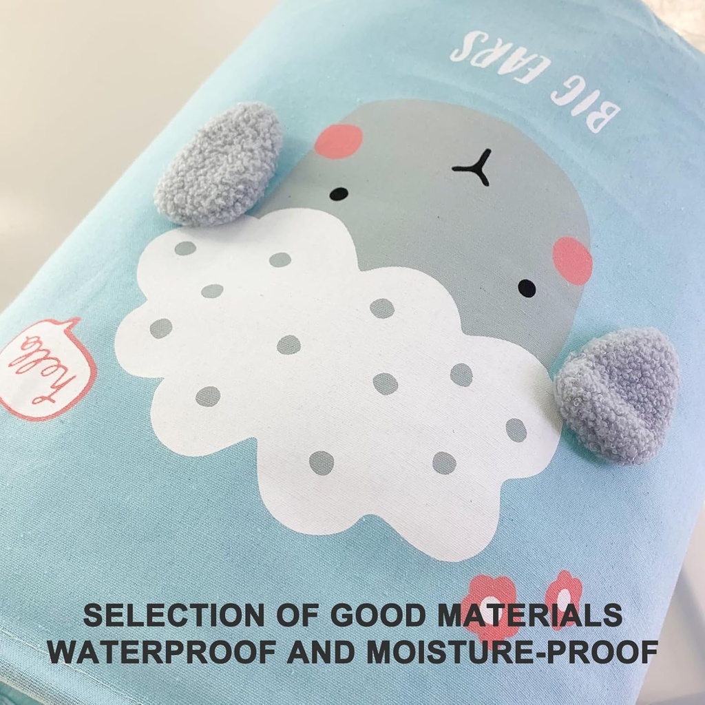 باسكت بتصميم حيوانات لحمل الملابس ولعب الاطفال